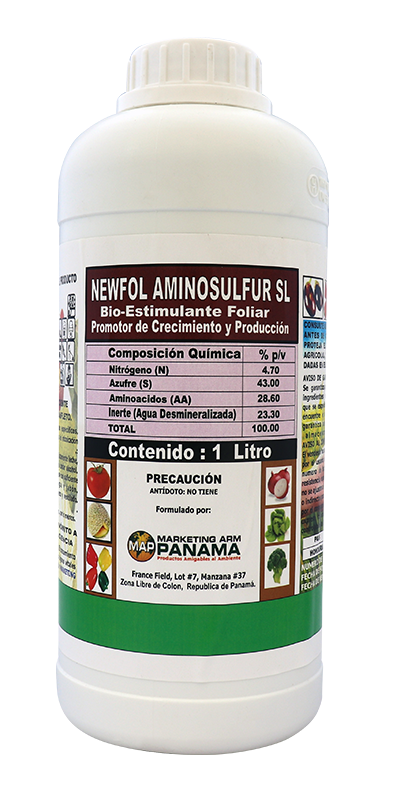 NEWFOL AMINOSULFUR-marketing-arm-nicaragua